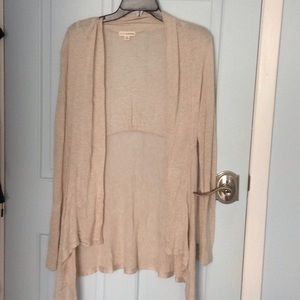 Tan cardigan